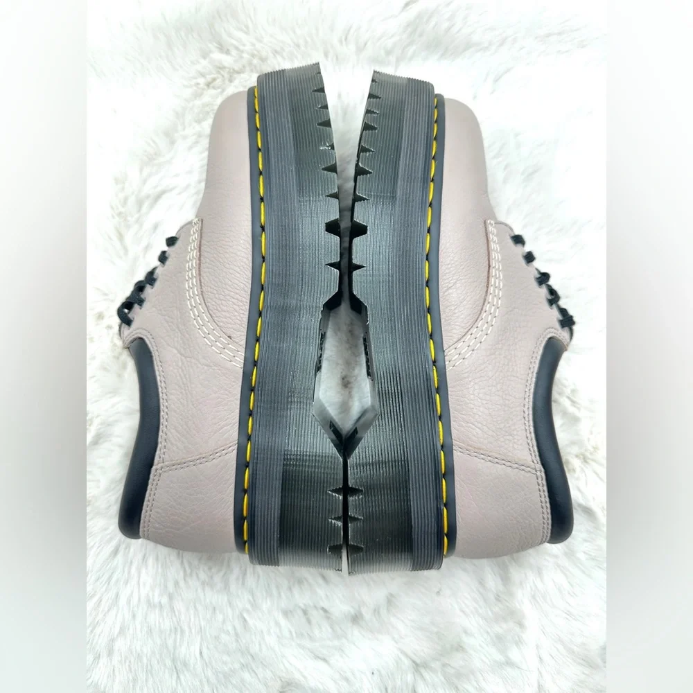 Dr Martens‎ 8053 Quad PISA Leather Platform Casual Shoes Peach Beige US 9 NWOT
